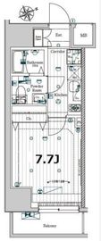 メイクスデザイン門前仲町ガーデン 2階 間取り図