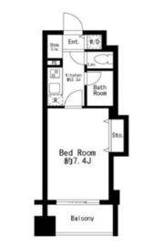 プライムアーバン日本橋茅場町 403 間取り図