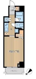 シティスパイア蔵前 402 間取り図