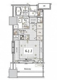 レグノ・セレーノ 5階 間取り図