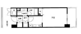 クリプトメリア目黒 402 間取り図