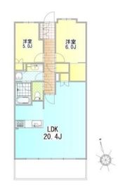 ザ・パームス祐天寺マスタープレイス 9階 間取り図
