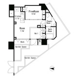 MFPRコート目黒南 101 間取り図