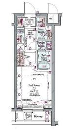 コンシェリア品川南 THE GRAND RESIDENCE 5階 間取り図