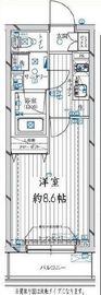レガリス新宿落合 2階 間取り図