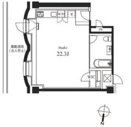 ハンドレッドステイレジデンス 505 間取り図