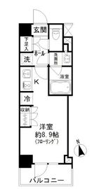 パークリュクス蒲田一丁目 211 間取り図