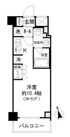 パークリュクス蒲田一丁目 207 間取り図