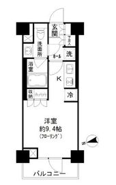 パークリュクス蒲田一丁目 301 間取り図