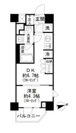 パークリュクス蒲田一丁目 103 間取り図