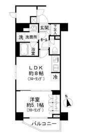 パークリュクス蒲田一丁目 212 間取り図