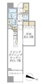 プラウド千代田淡路町 8階 間取り図