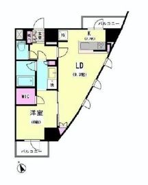 エスティメゾン大井仙台坂 506 間取り図