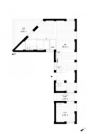 はつせ三田 201 間取り図