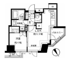 シャリエ御茶ノ水 11階 間取り図