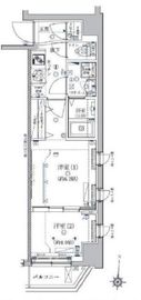 クレイシア菊川 2階 間取り図