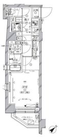 アーバンプレミア池尻大橋 202 間取り図