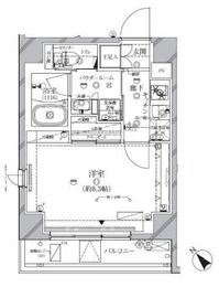 アーバンプレミア池尻大橋 201 間取り図