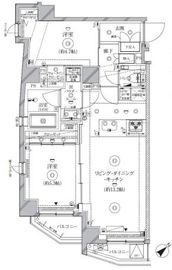 アーバンプレミア池尻大橋 303 間取り図