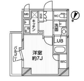 グランパセオ巣鴨 303 間取り図