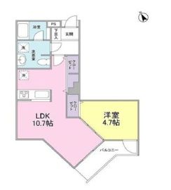 セローセロー自由が丘 3階 間取り図