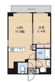 エルスタンザ王子神谷 405 間取り図