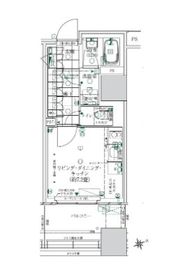 ローレルタワールネ浜松町 2階 間取り図