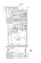 ローレルタワールネ浜松町 2階 間取り図