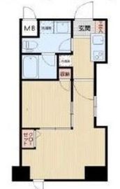 NOZY赤坂 402 間取り図