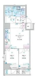 ジェノヴィア浅草4スカイガーデン 5階 間取り図