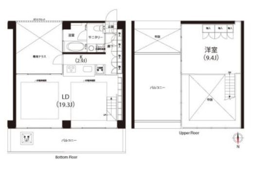 クイズ恵比寿 903 間取り図