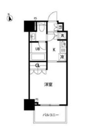 セントラル銀座 703 間取り図