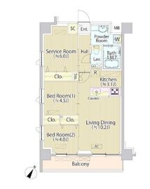 SASAZUKATODAY 111 間取り図