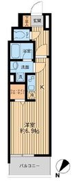日本橋ファーストレジデンス 305 間取り図