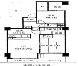 晴海ビュータワー（晴海アイランドトリトンスクエアビュータワー） 3階 間取り図