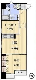 グランカーサ浅草 403 間取り図