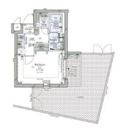 コンシェリア学芸大学ザレジデンス 1階 間取り図