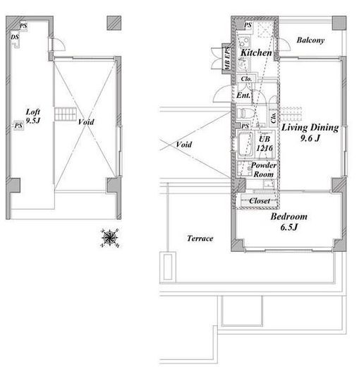 ATRIO 501 間取り図