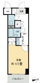 コート新橋 404 間取り図