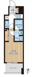 プライマルフロント錦糸町 402 間取り図