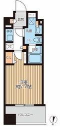 プライマルフロント錦糸町 403 間取り図