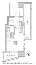 プレミスト山吹神楽坂 7階 間取り図