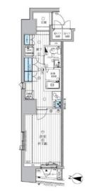 ランドステージ両国 7階 間取り図
