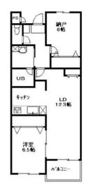 クレインズテラス 104 間取り図