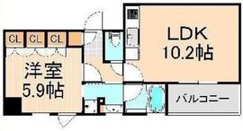 東急ドエルアルス浅草アクトタワー 5階 間取り図