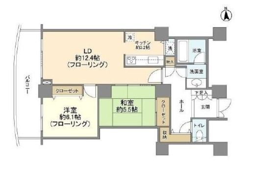 ザ・ガーデンタワーズ・サンライズタワー 10階 間取り図