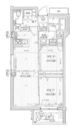 デュオヴェール渋谷初台 3階 間取り図