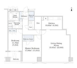 大井町ハイツ 910 間取り図