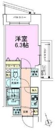 駒込レジデンス壱番館 1104 間取り図