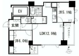 プレシス半蔵門 801 間取り図